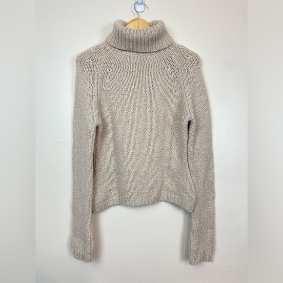 TOAST 99% CASHMERE KNIT SUPER SOFT COZY ROLL NECK SWEATER QUIET LUXURY COMFY - Picture 4 of 11